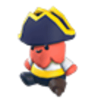 Pirate Plushie - Rare from Rain Weather Update